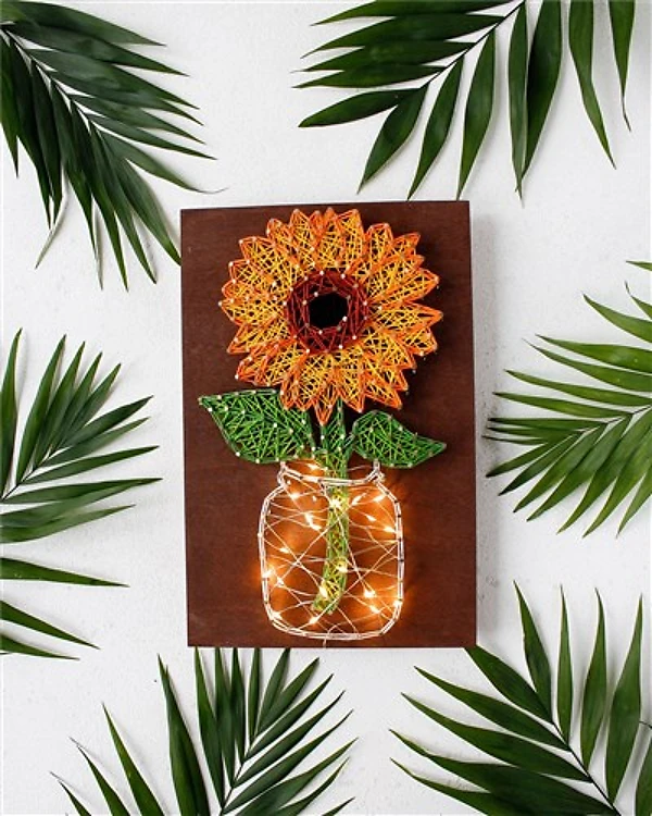 String Art Sunflower