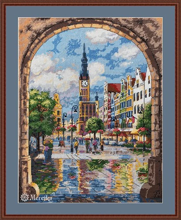 Gdansk Cross Stitch Kit