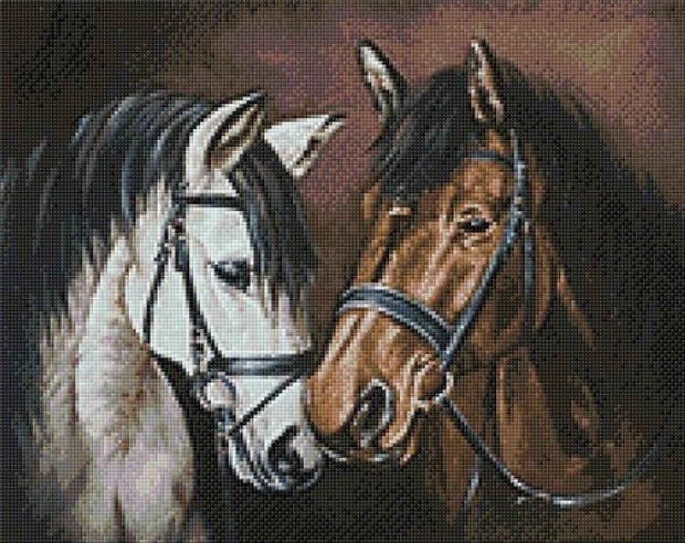 Horse Tenderness Diamond Painting Kit