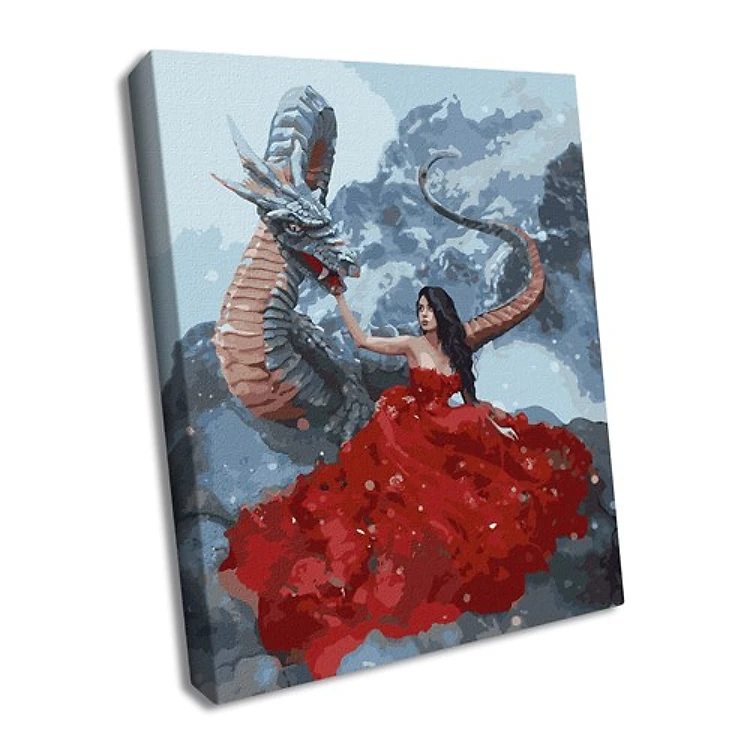 Paint By Numbers Kit Mystical Meeting