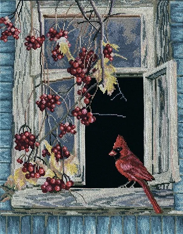 Cross Stitch Kit - Old Window