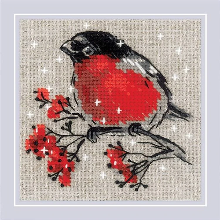 Winter Guest Cross Stitch Kit