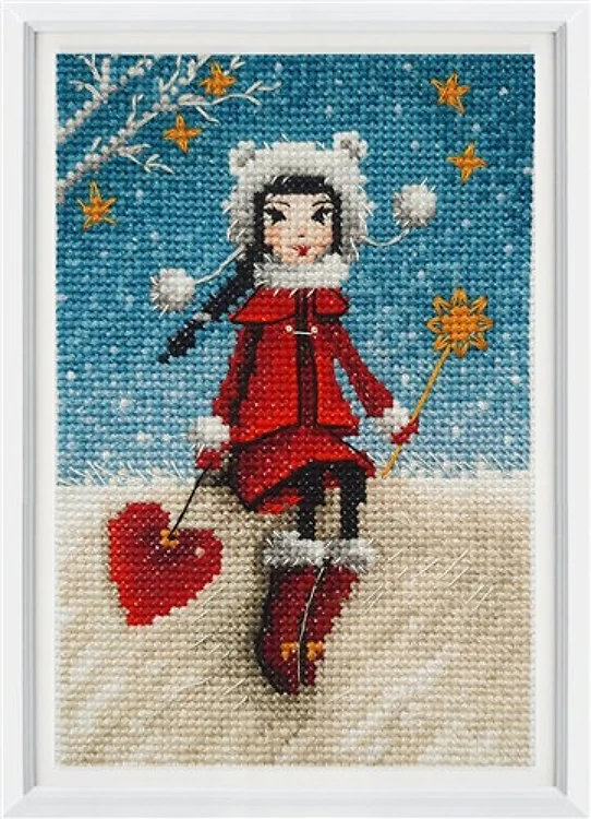 Snow Tenderness Cross Stitch Kit