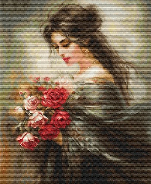 Serene Beauty Cross Stitch Kit