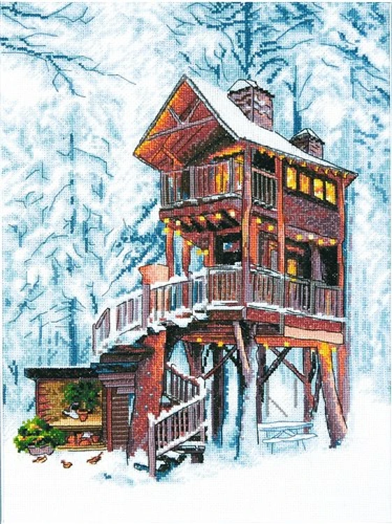 Dream House Cross Stitch Kit