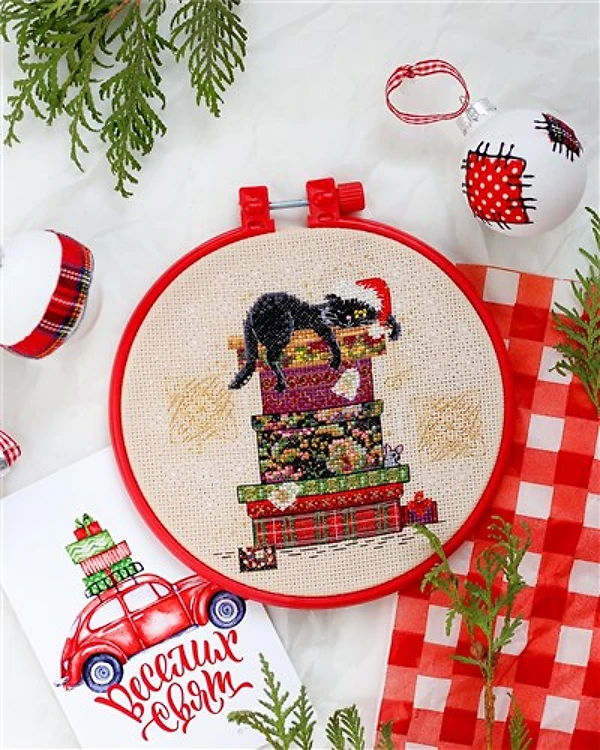 Cat And Mouse Cross Stitch Kit