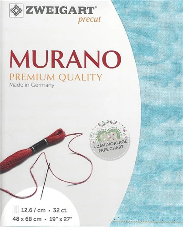 Precut Zweigart Murano Vintage 32 Count - Country Atlantic