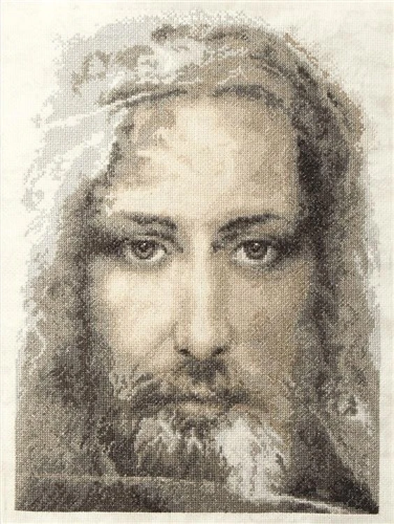 Shroud Of Turin Cross Stitch Kit