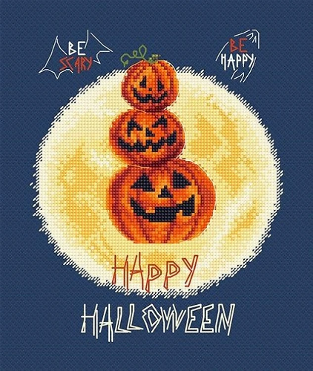 Happy Halloween Cross Stitch Kit