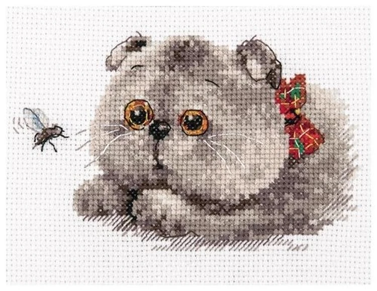 Basik Hunter Cross Stitch Kit