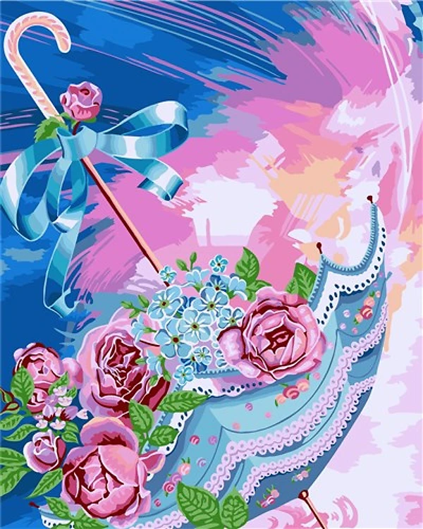 Paint By Numbers Kit - Umbrella