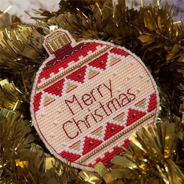 Christmas Ornament Cross Stitch Kit