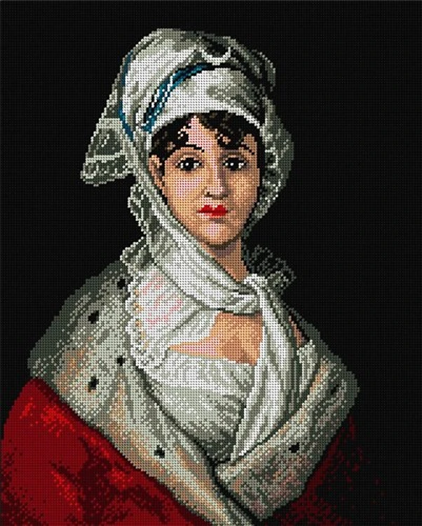 Antonia Zarate - Needlepoint Canvas For Halfstitch W/O Yarn