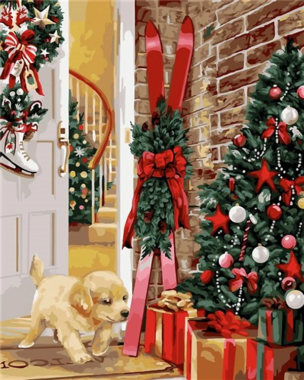 Paint By Numbers Kit - Time For Gifts
