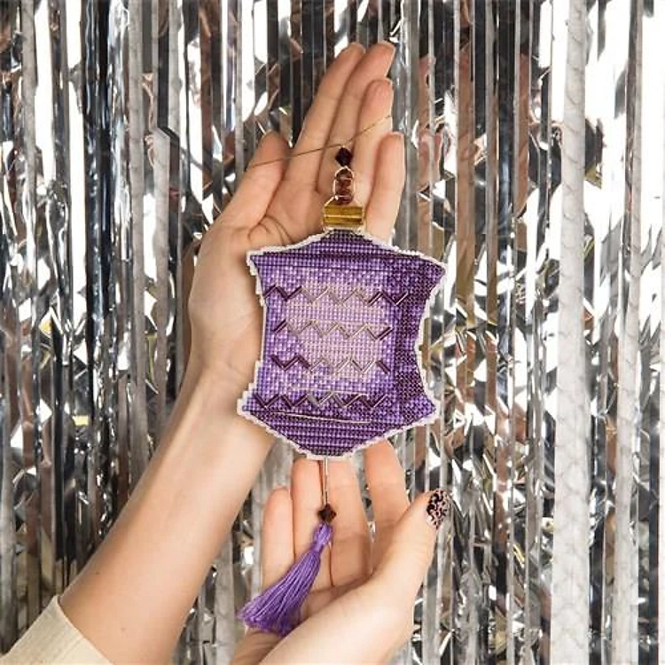 Colorful Lantern Cross Stitch Kit