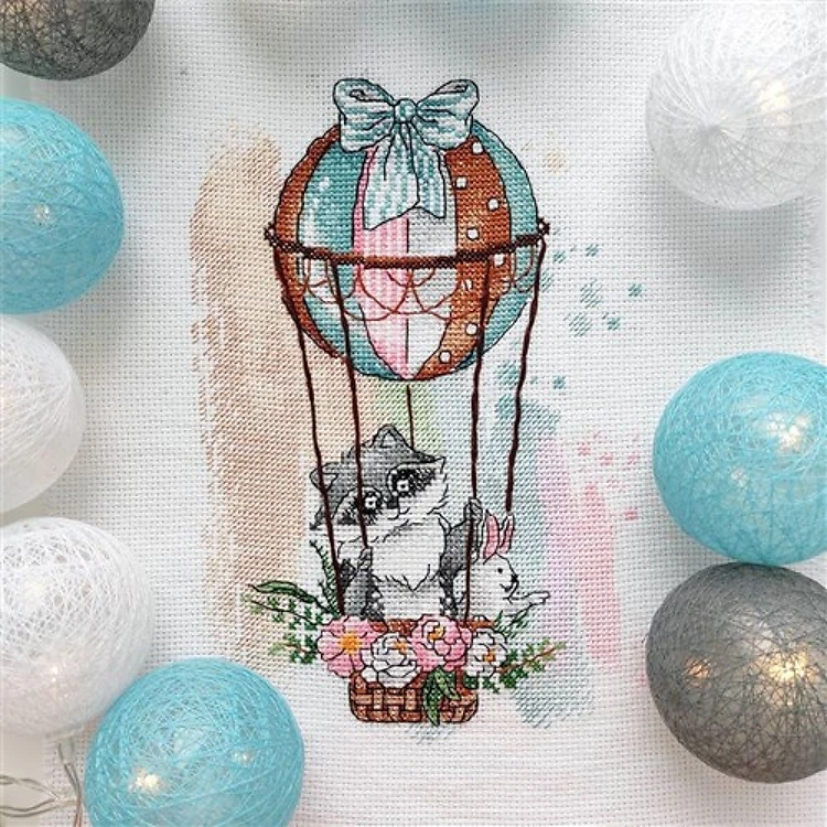 On The Colourful Horizon Cross Stitch Kit