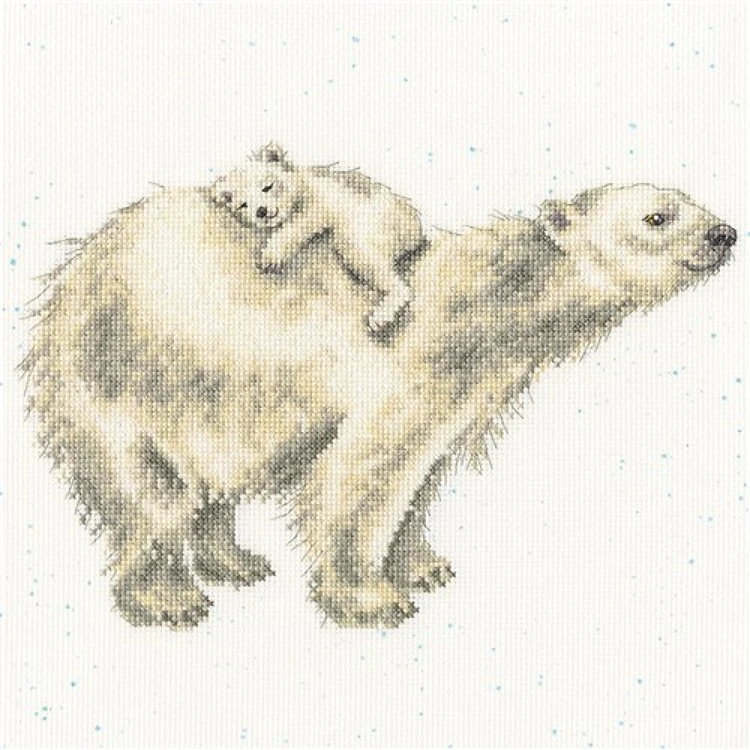 Snow Baby Cross Stitch Kit