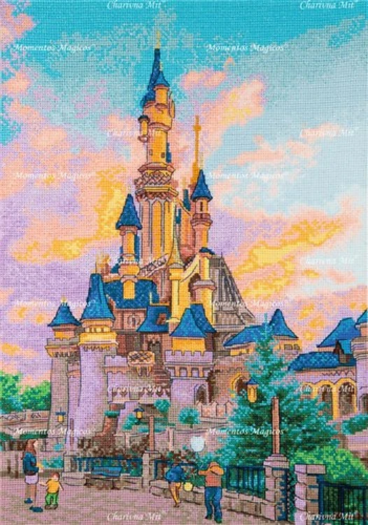 Fairy Tale At Sunset Cross Stitch Kit