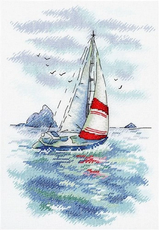 Sea Regatta Cross Stitch Kit
