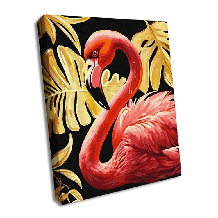 Paint By Numbers Kit - Graceful Flamingo
