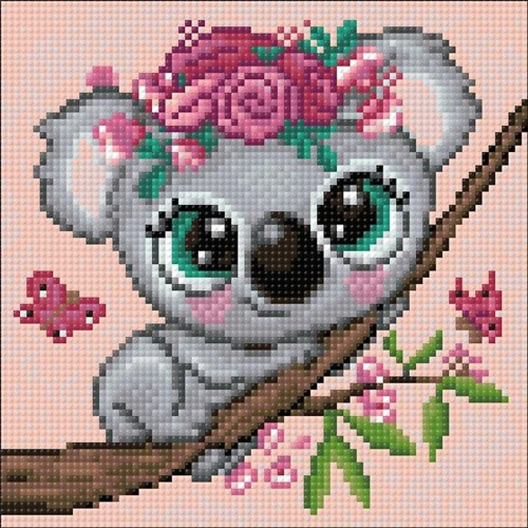 Little Koala Diamond Painting Kit