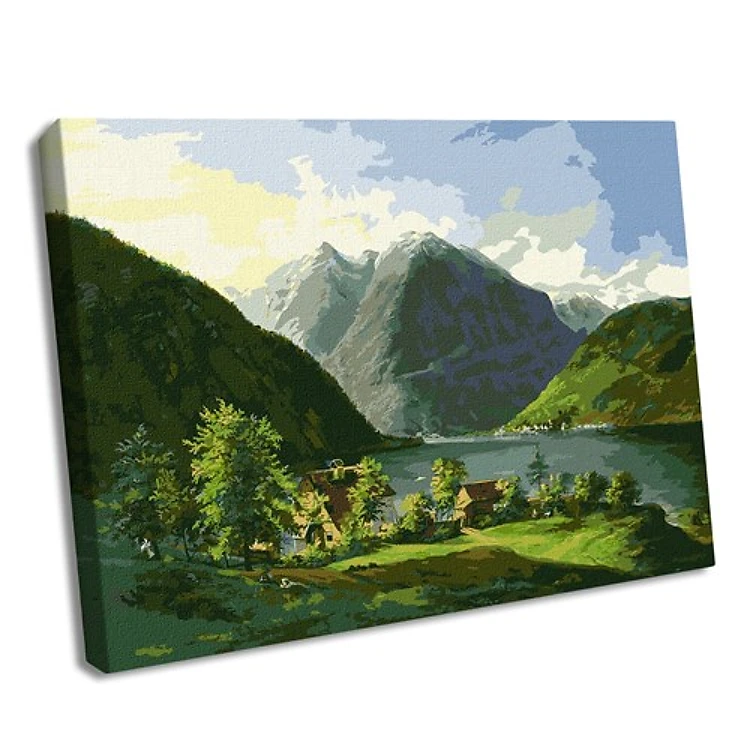 Paint By Numbers Kit - Lake Landscape