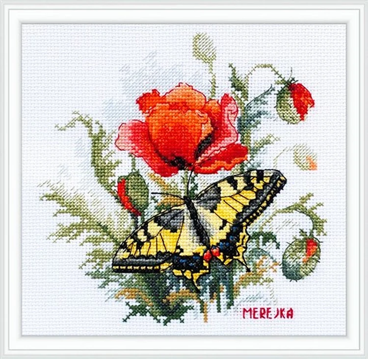 Summer Meadow Cross Stitch Kit