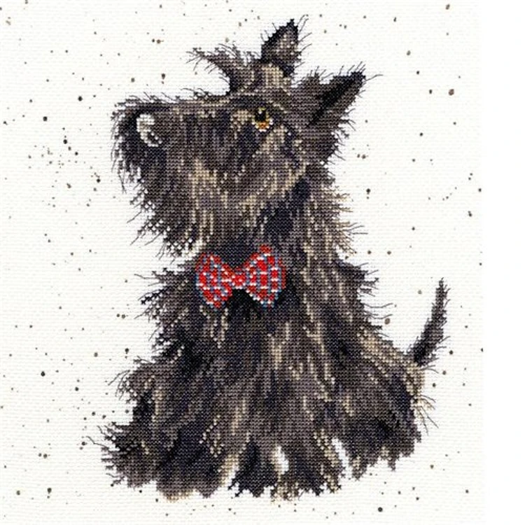 Scottie Cross Stitch Kit