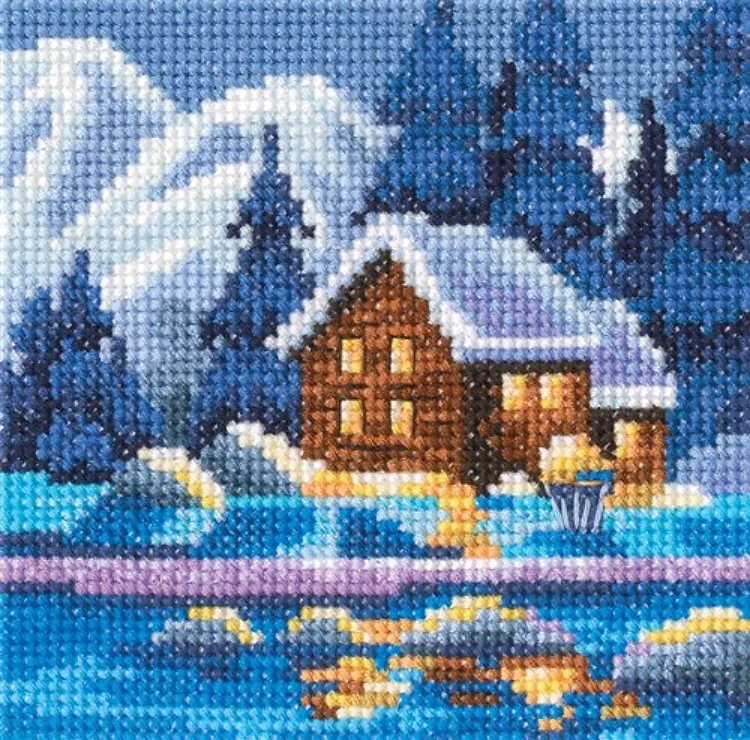 Winter Colours Cross Stitch Kit