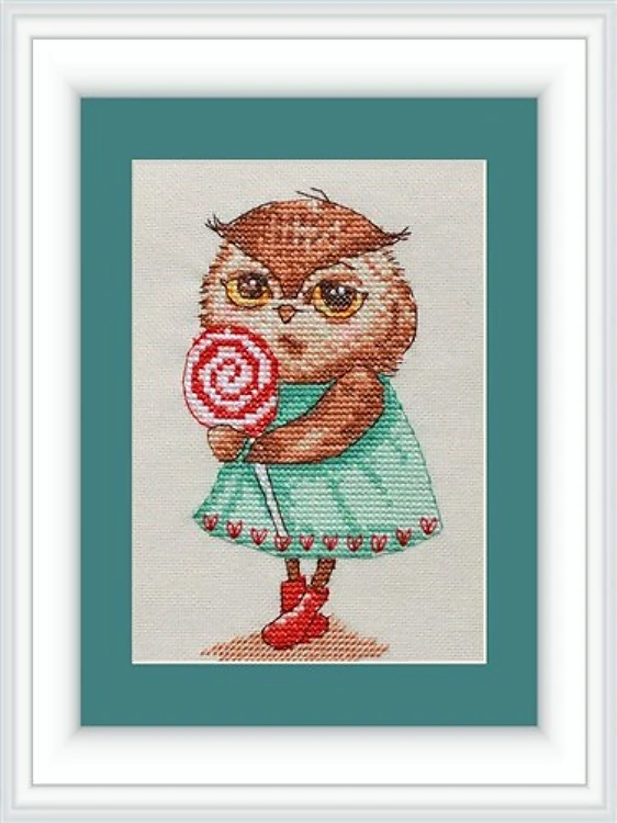 Candy Cross Stitch Kit