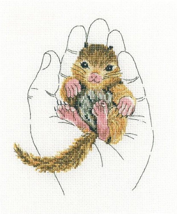 Warmth In Palms Cross Stitch Kit