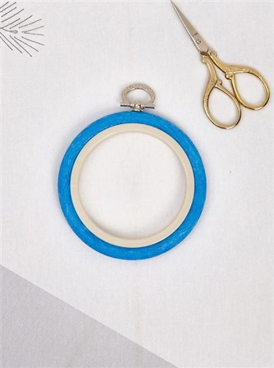 Round Flexi Hoop Nurge - Blue