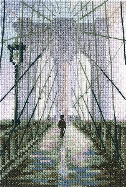 Brooklyn Bridge Cross Stitch Kit