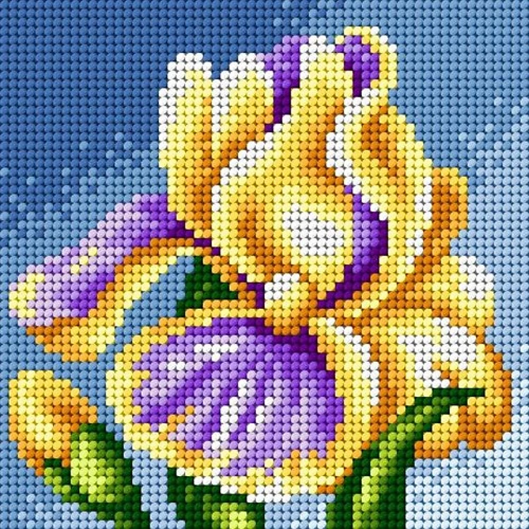 Iris Needlepoint Canvas For Halfstitch W/O Yarn