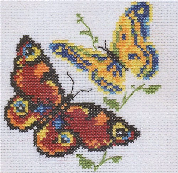 Beautiful Butterflies Cross titch Kit