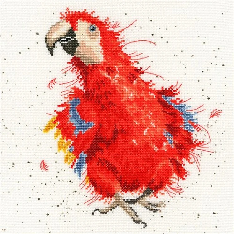 Parrot On Parade Cross Stitch Kit