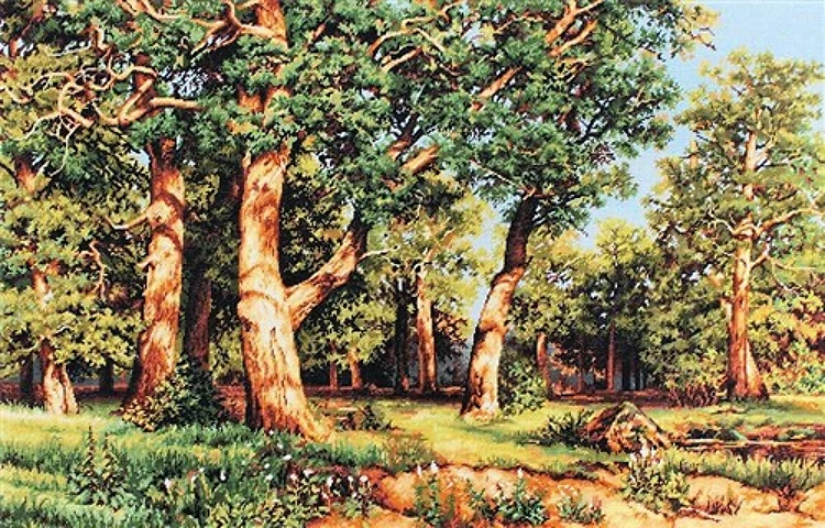 The Oak Grove Cross Stitch Kit