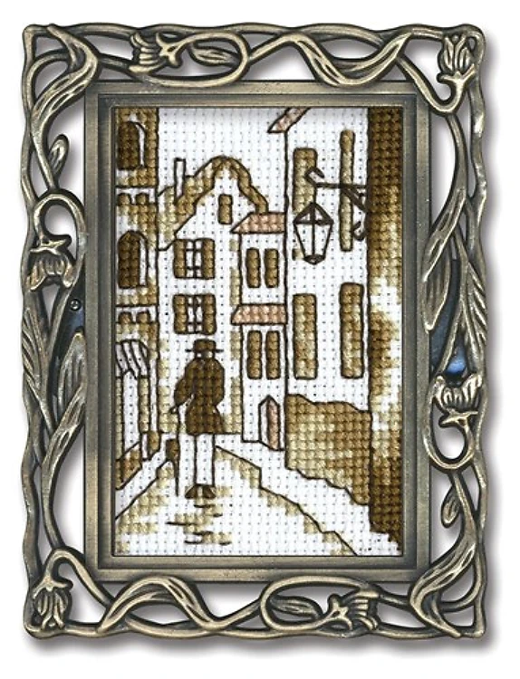 Old Town Cross Stitch Kit