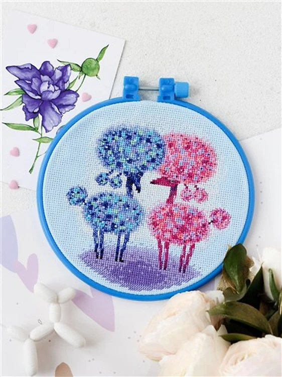 Sweet Couple Cross Stitch Kit