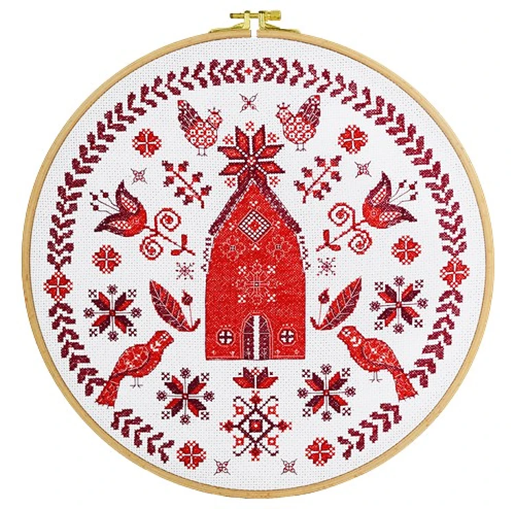 Cozy Cross Stitch Kit