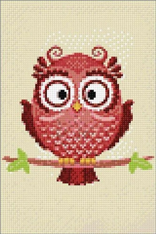 Owl Phil Diamond Painting Kit
