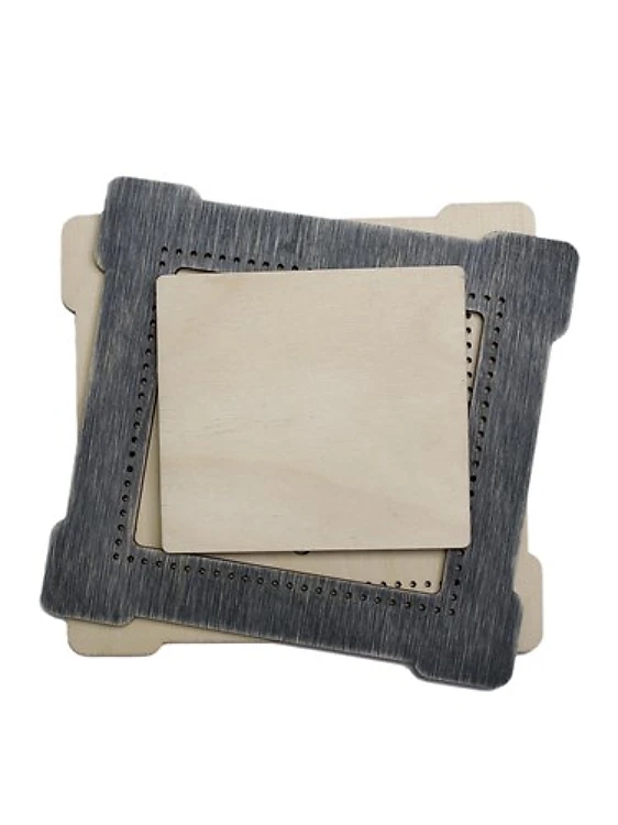 Square Frame Gray-Blue OP-264