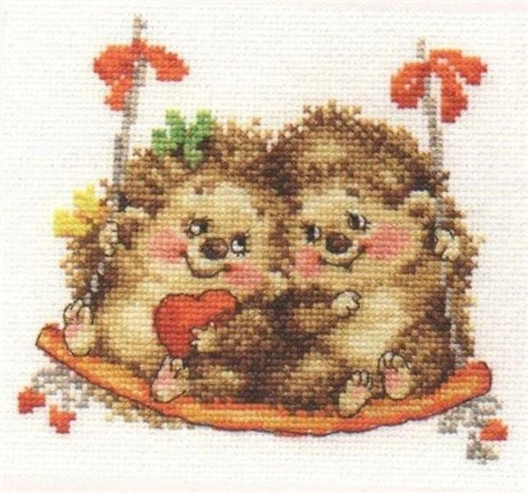 On The Swings Cross Stitch Kit