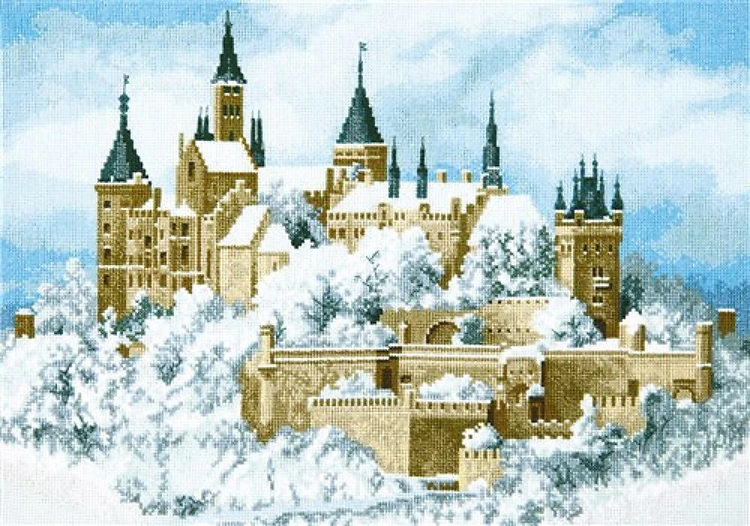 Castle In The Clouds Cross Stitch Kit