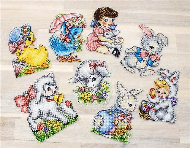 Easter Ornaments Cross Stitch Kit