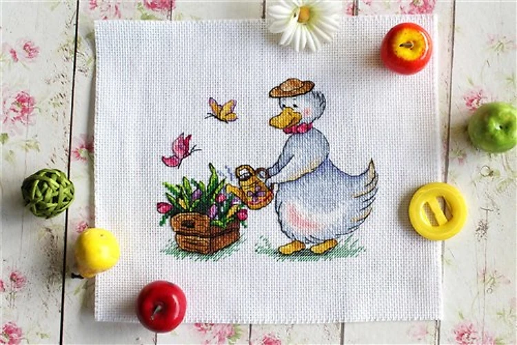 Gardening Cross Stitch Kit