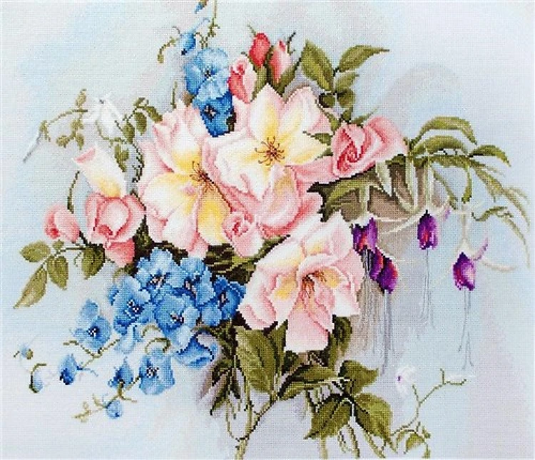Bouquet With Bells Cross Stitch Kit