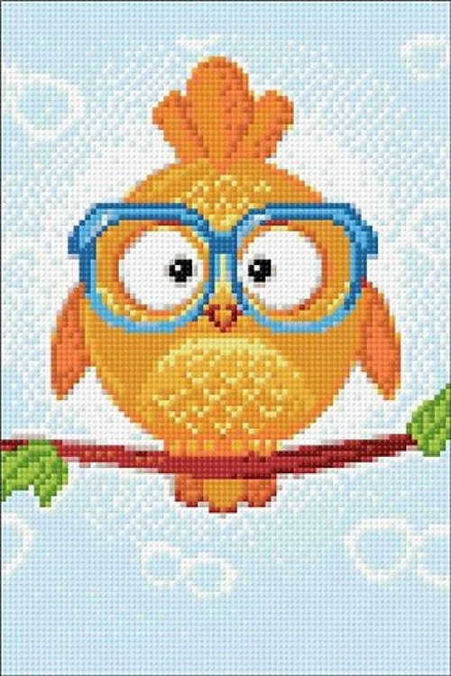 Owl Leo Diamond Painting Kit
