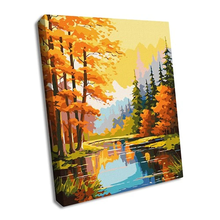 Paint By Numbers Kit Autumn Beauty