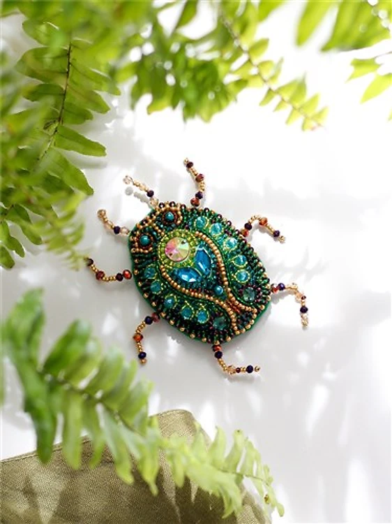 Beadwork Brooch Kit - Mau-sit-sit